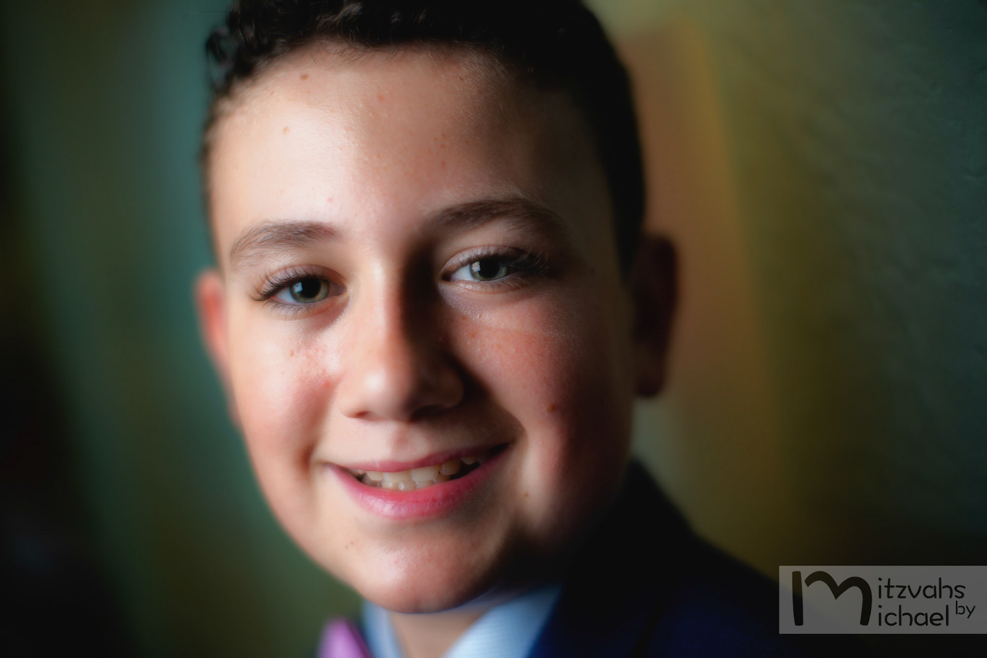 Garrett's Bar Mitzvah rehearsal and portrait session at Beth El Congregation in Bethesda, MD.