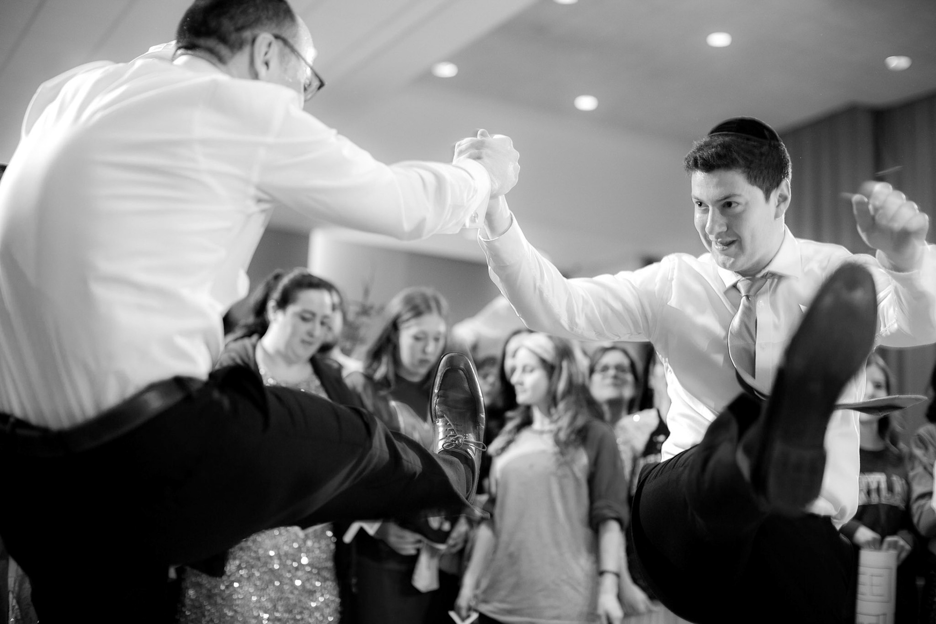 Alison and Shai wed at Beth Tfiloh in Baltimore, MD on Sunday, December 23, 2018.