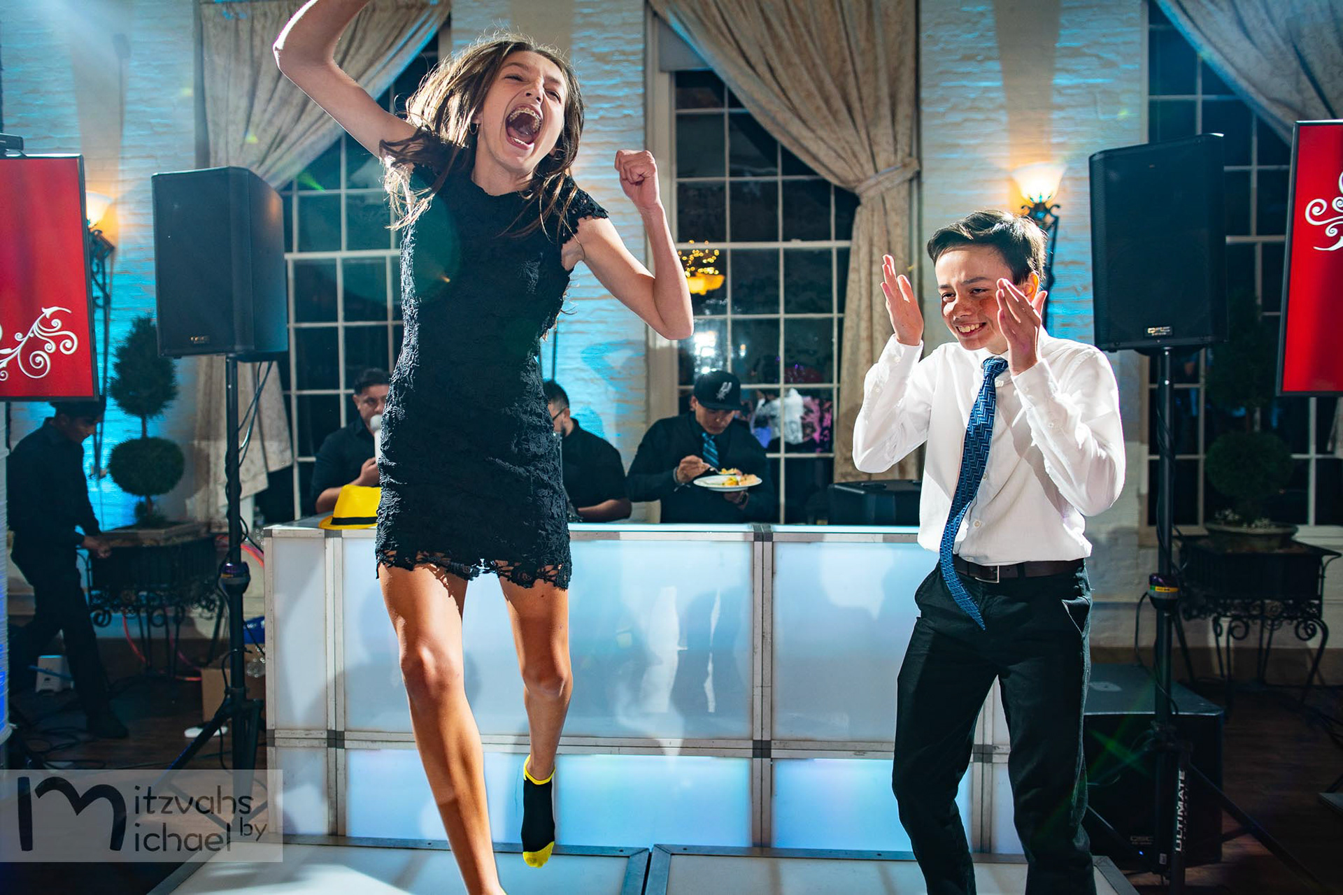 Cora’s Beth Shalom Bat Mitzvah party at The Great Room at Savage Mill.