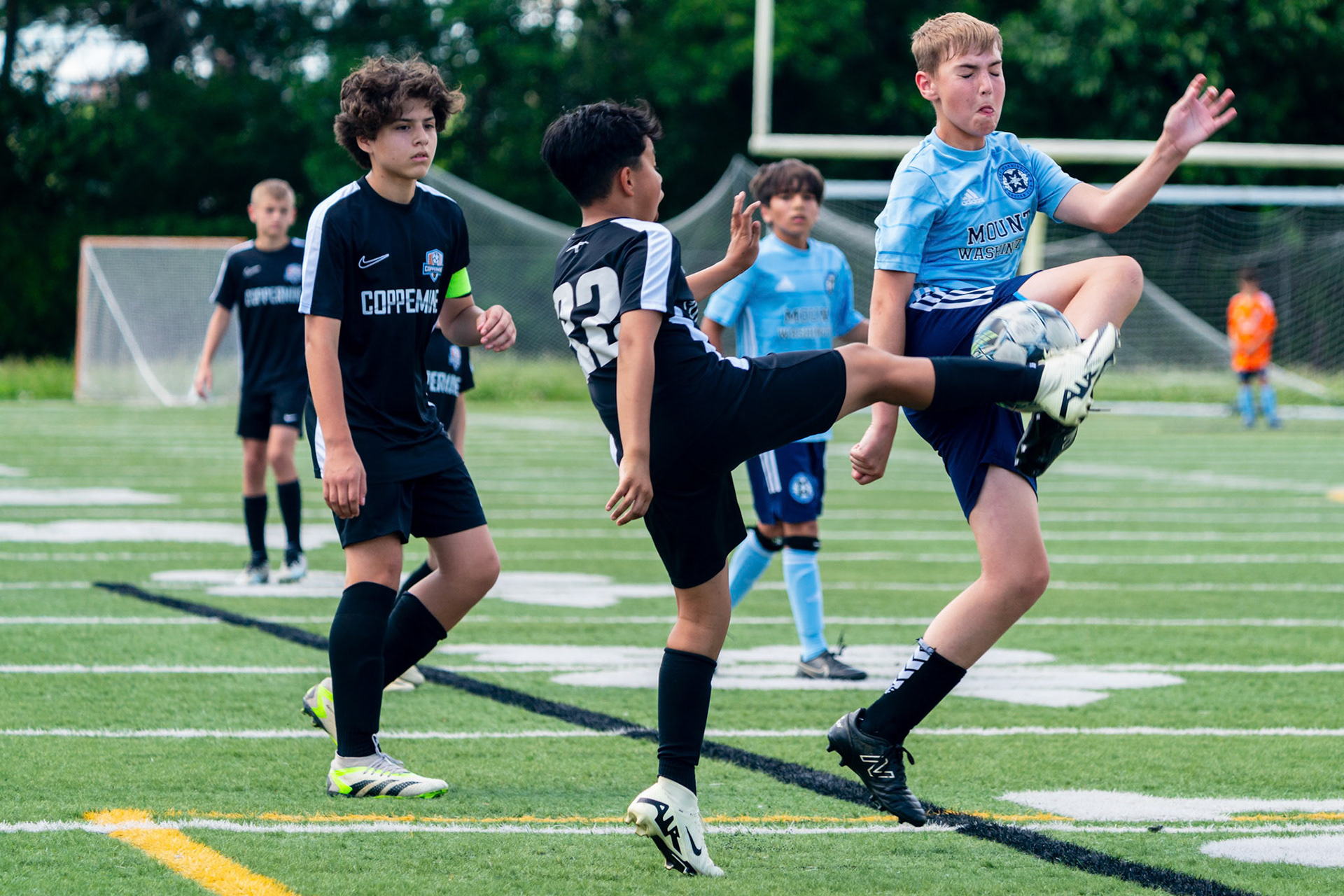 Mt. Washington SC defeats Coppermine West on Sunday, June 9, 2024 2-1.