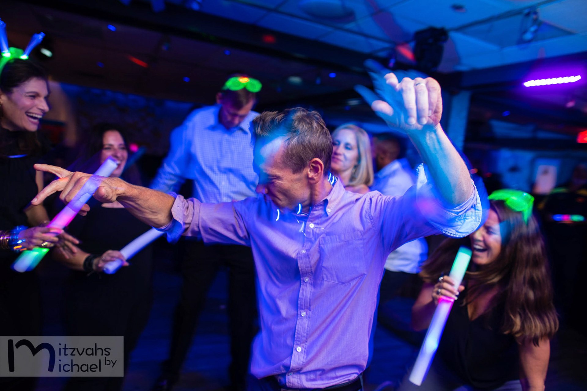 Brandon’s Bar Mitzvah party at The Loft at 4935 in Bethesda, MD.