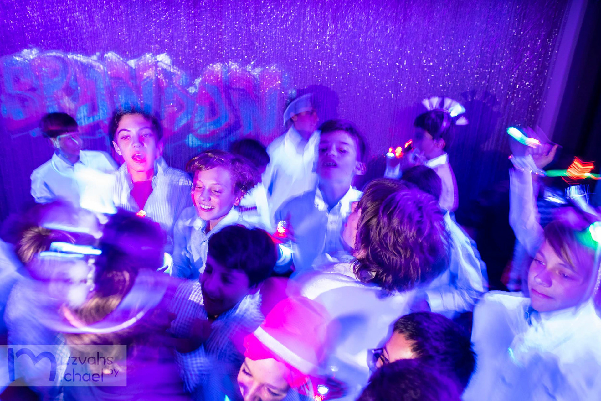 Brandon’s Bar Mitzvah party at The Loft at 4935 in Bethesda, MD.