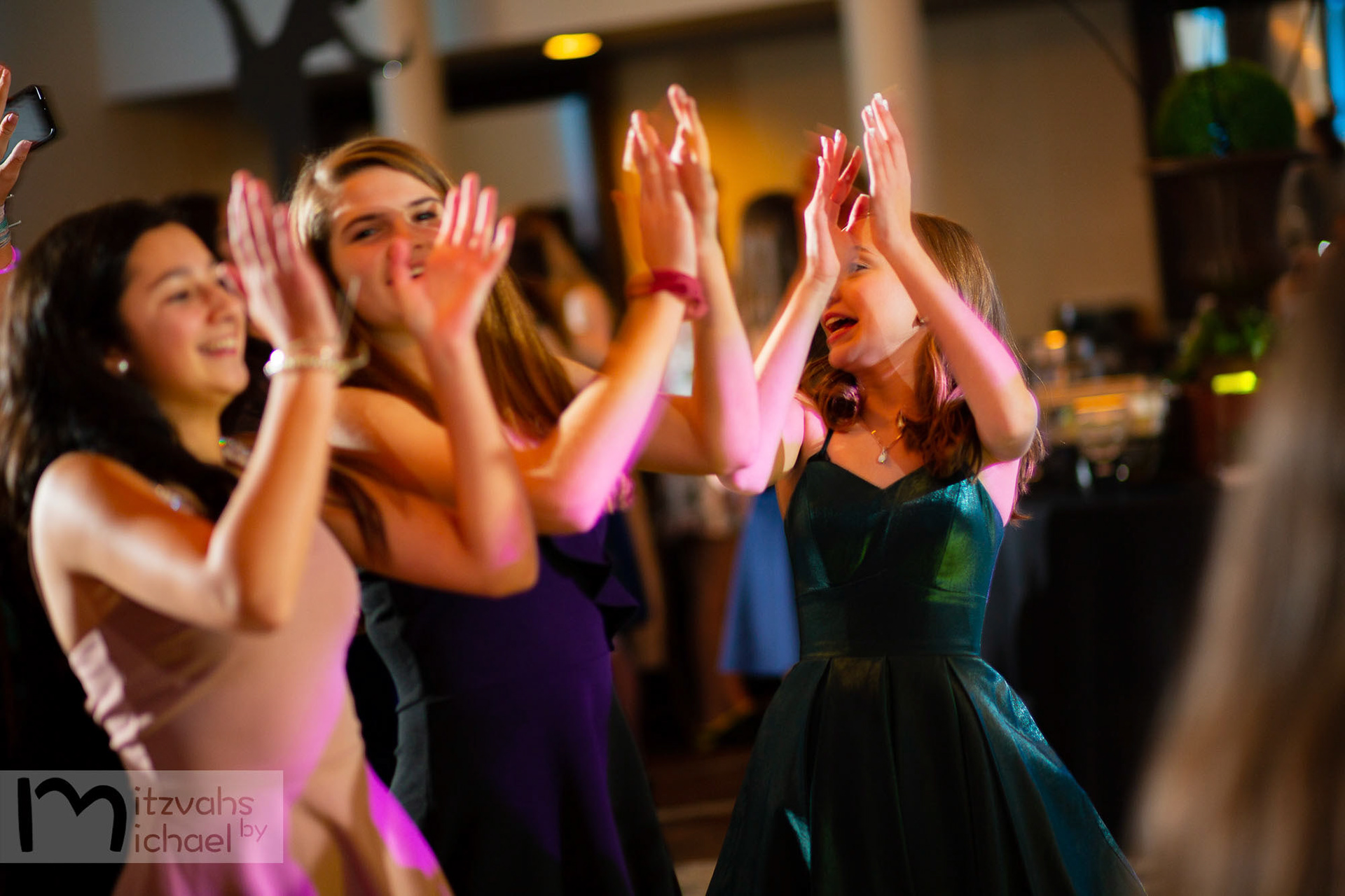 Cora’s Beth Shalom Bat Mitzvah party at The Great Room at Savage Mill.