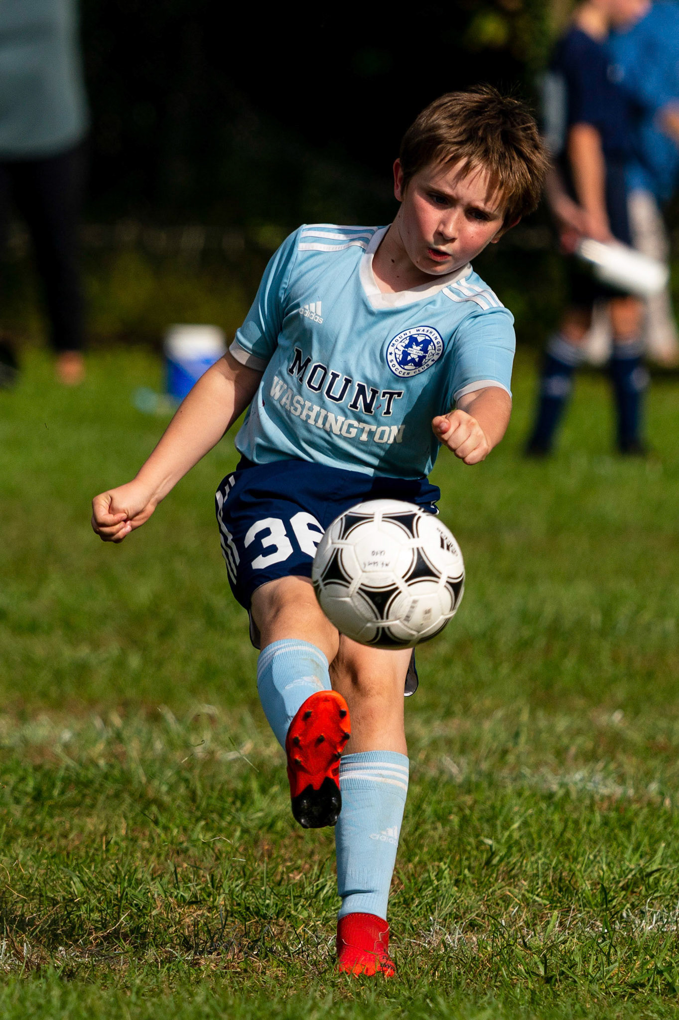 Mt. Washington U-10 travel team plays Immaculate Conception at home on Saturday, October 2, 2021.
