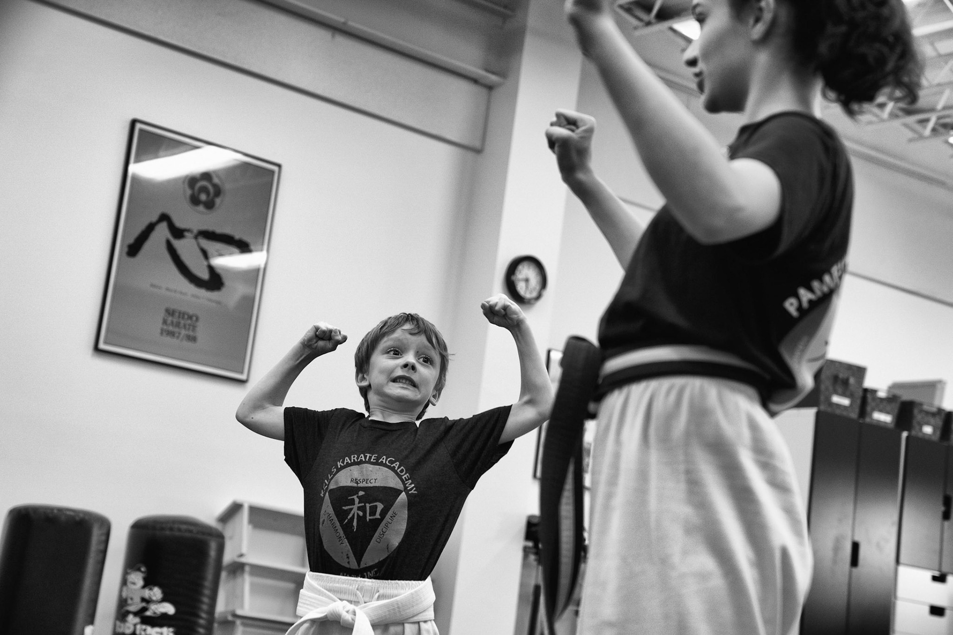 Junior and adult Seido Karate at Kells Karate.