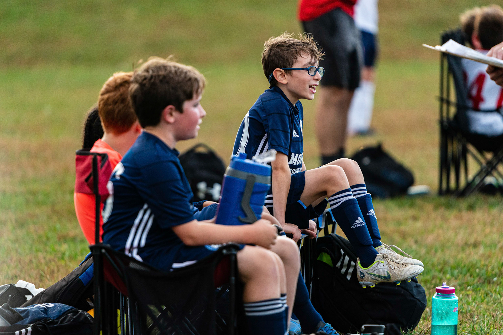 As the second half wound down Jonah is unable to contain his excitement as Mt. Washington defeats Freedom SC 2-1 in their final game of fall 2022.
