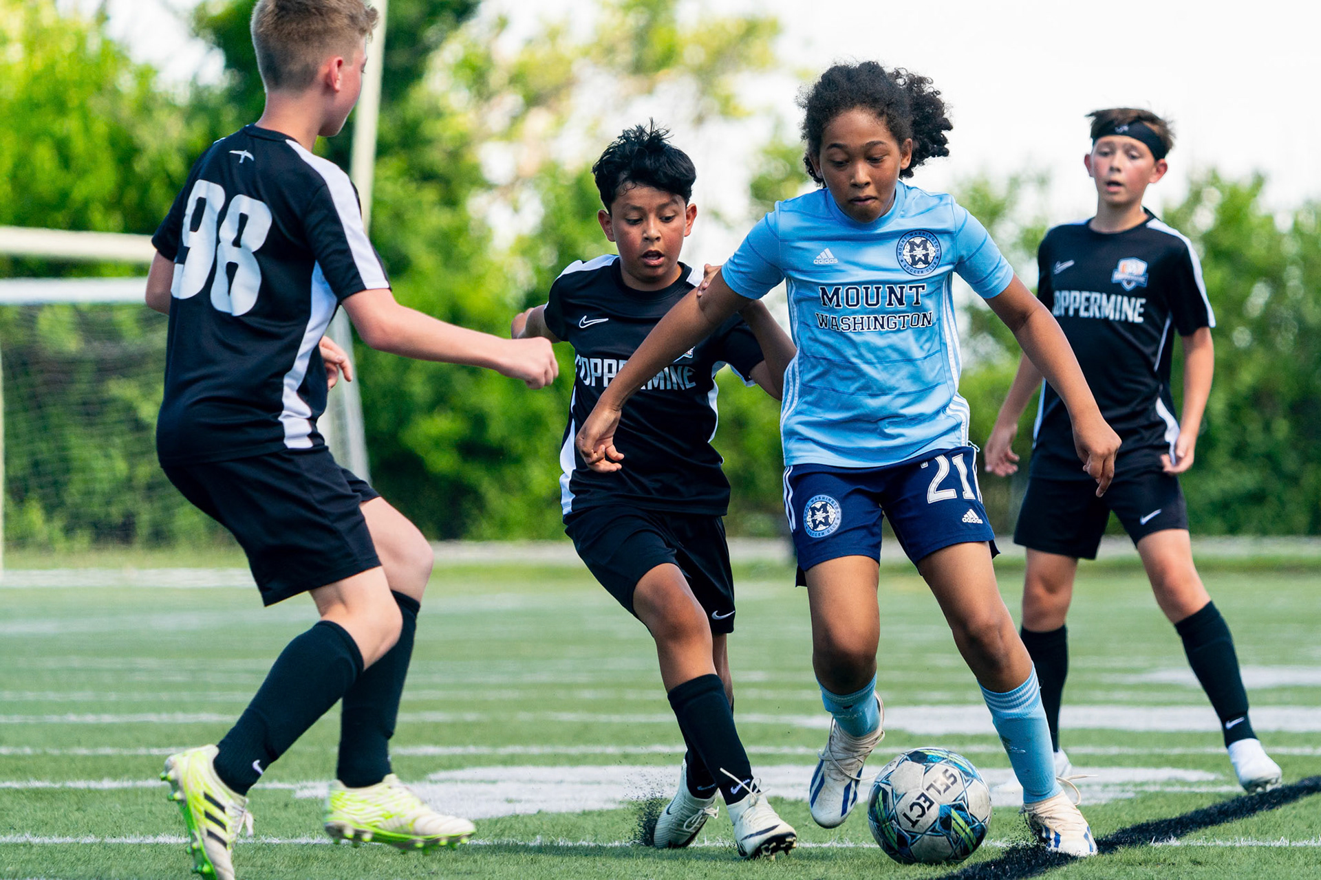 Mt. Washington SC defeats Coppermine West on Sunday, June 9, 2024 2-1.