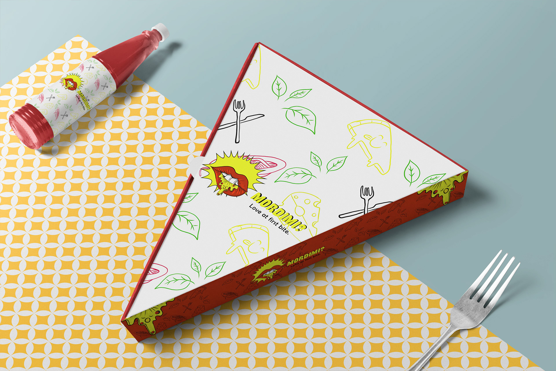 Giant Single Pizza Slice Box | Packaging Design