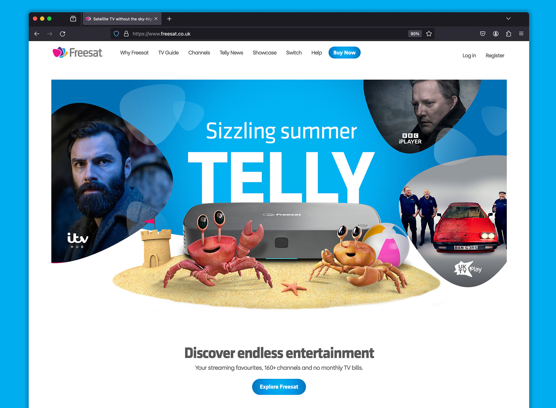 Website banner design