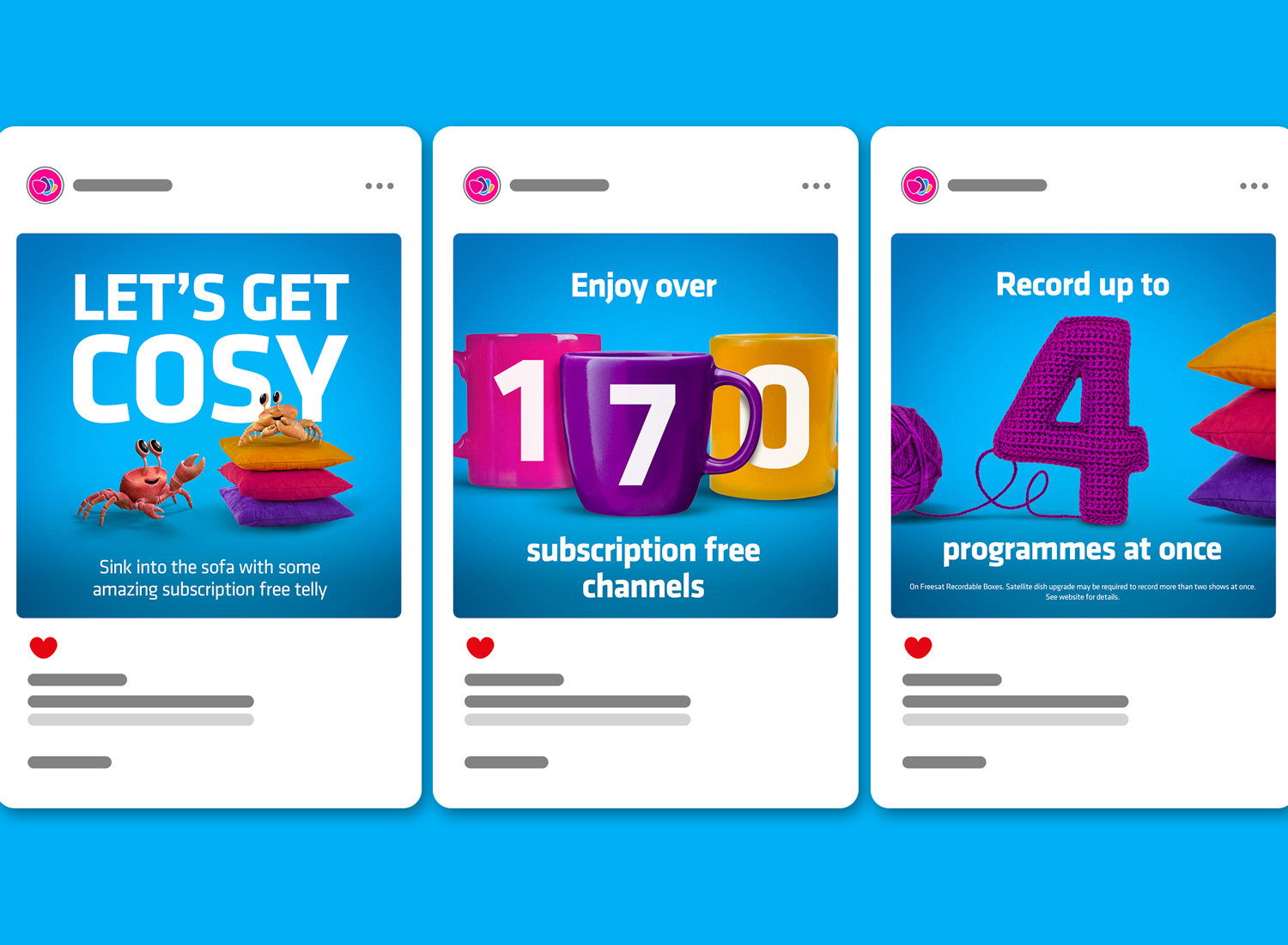 Social media campaign graphics