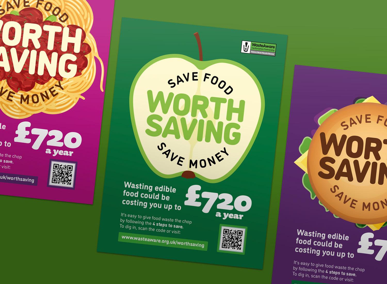 Food recycling advert