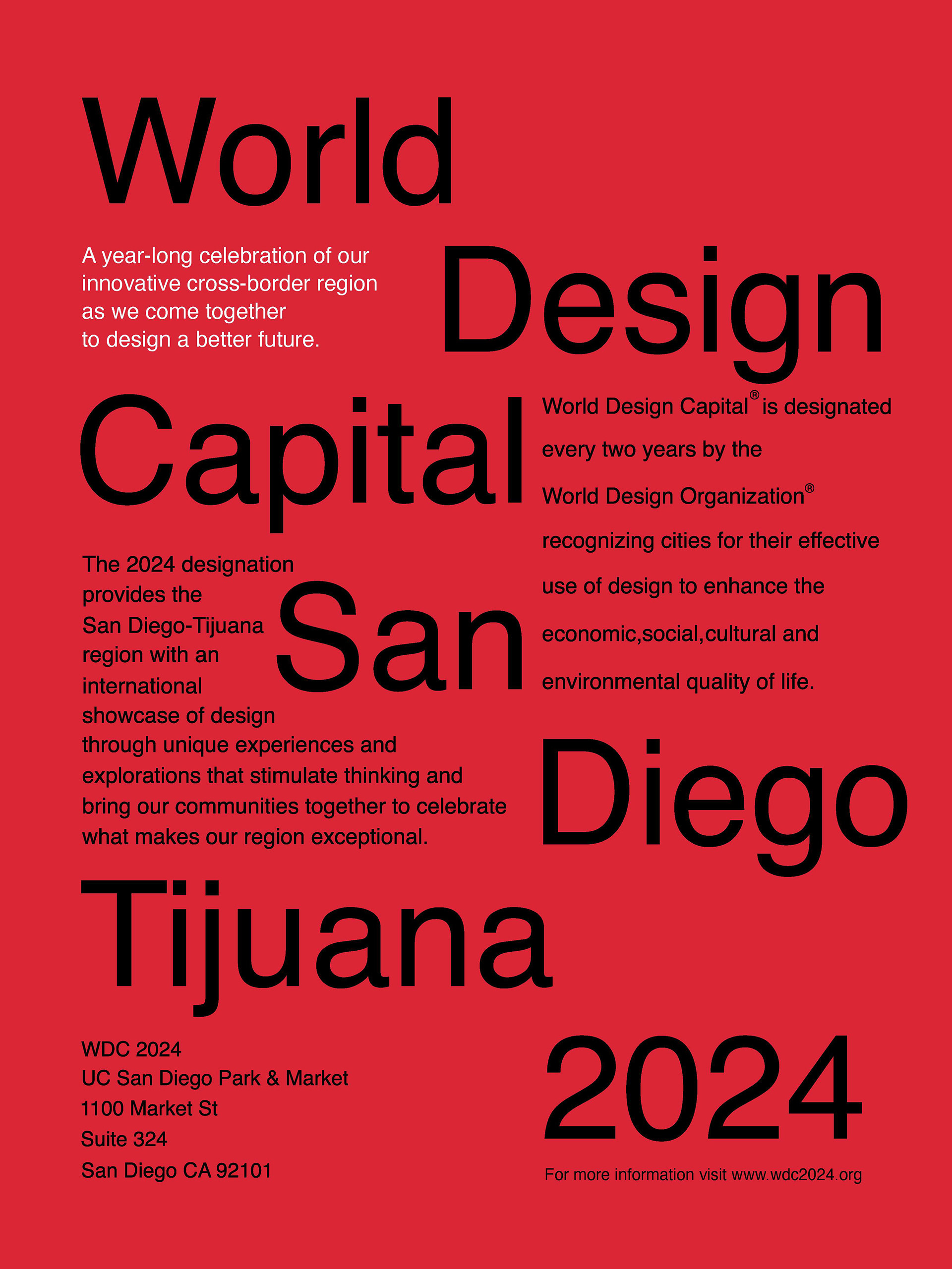 Typographic Event Poster - MAT-155