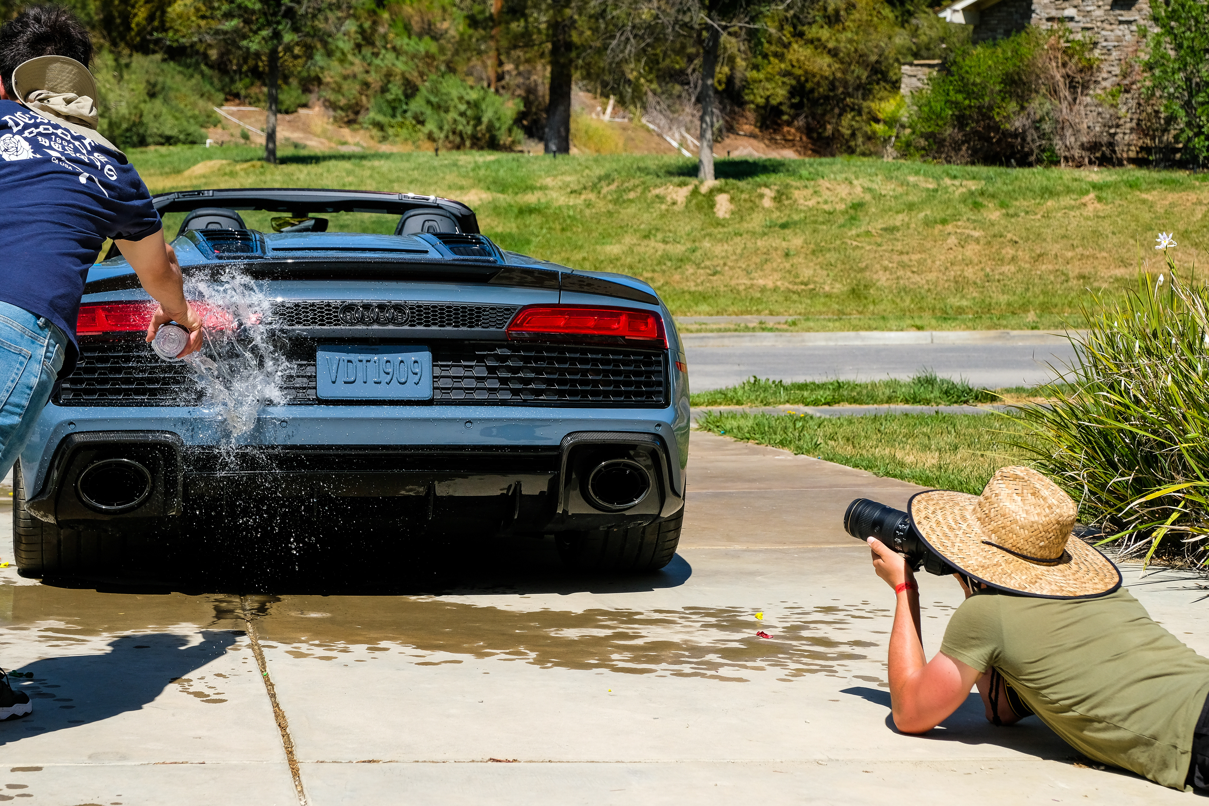 BTS with Jeremy Cliff and assistant Mike Cuomo. Shot on a Fujifilm X-H1