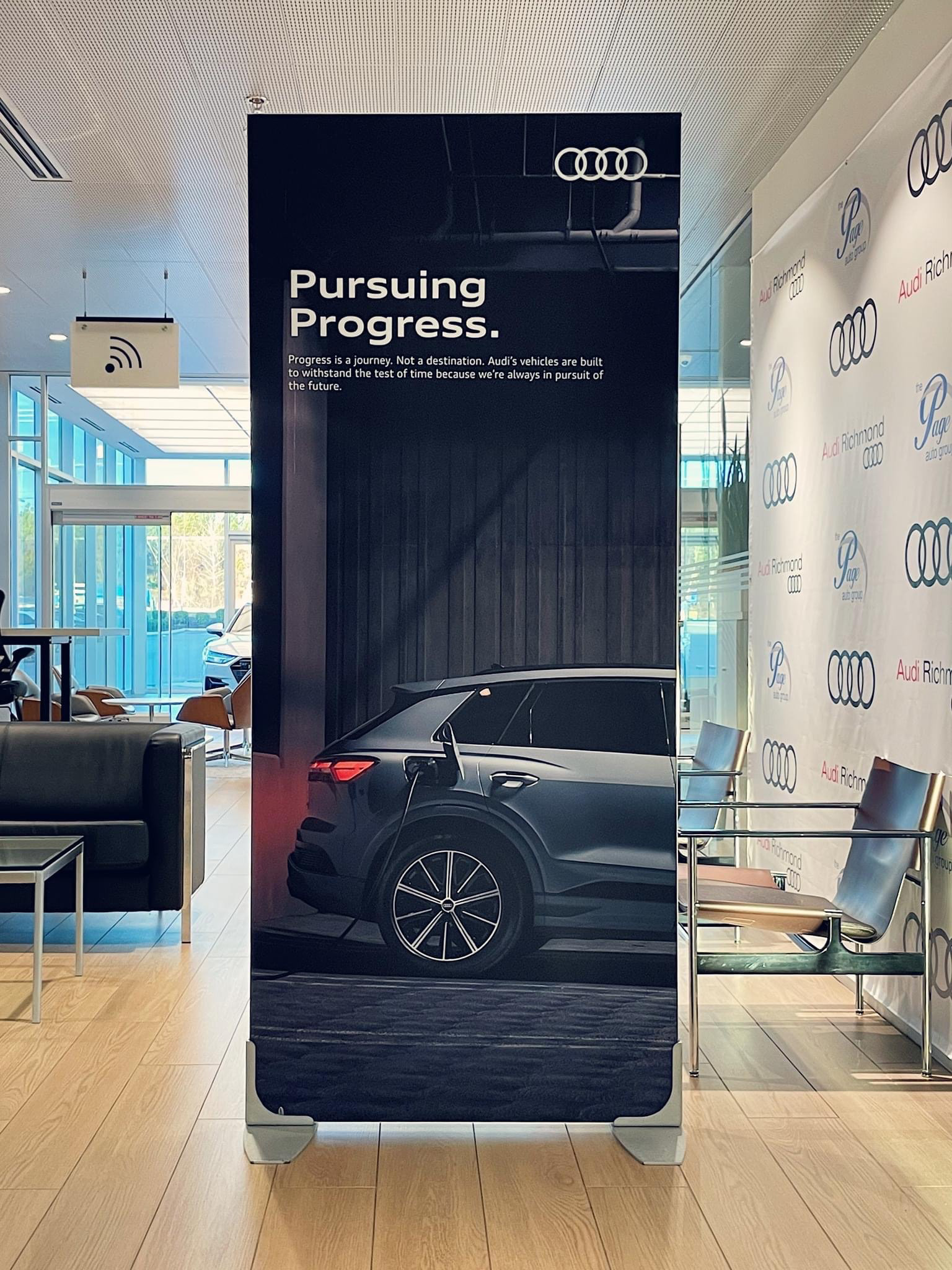 On display at Audi Richmond