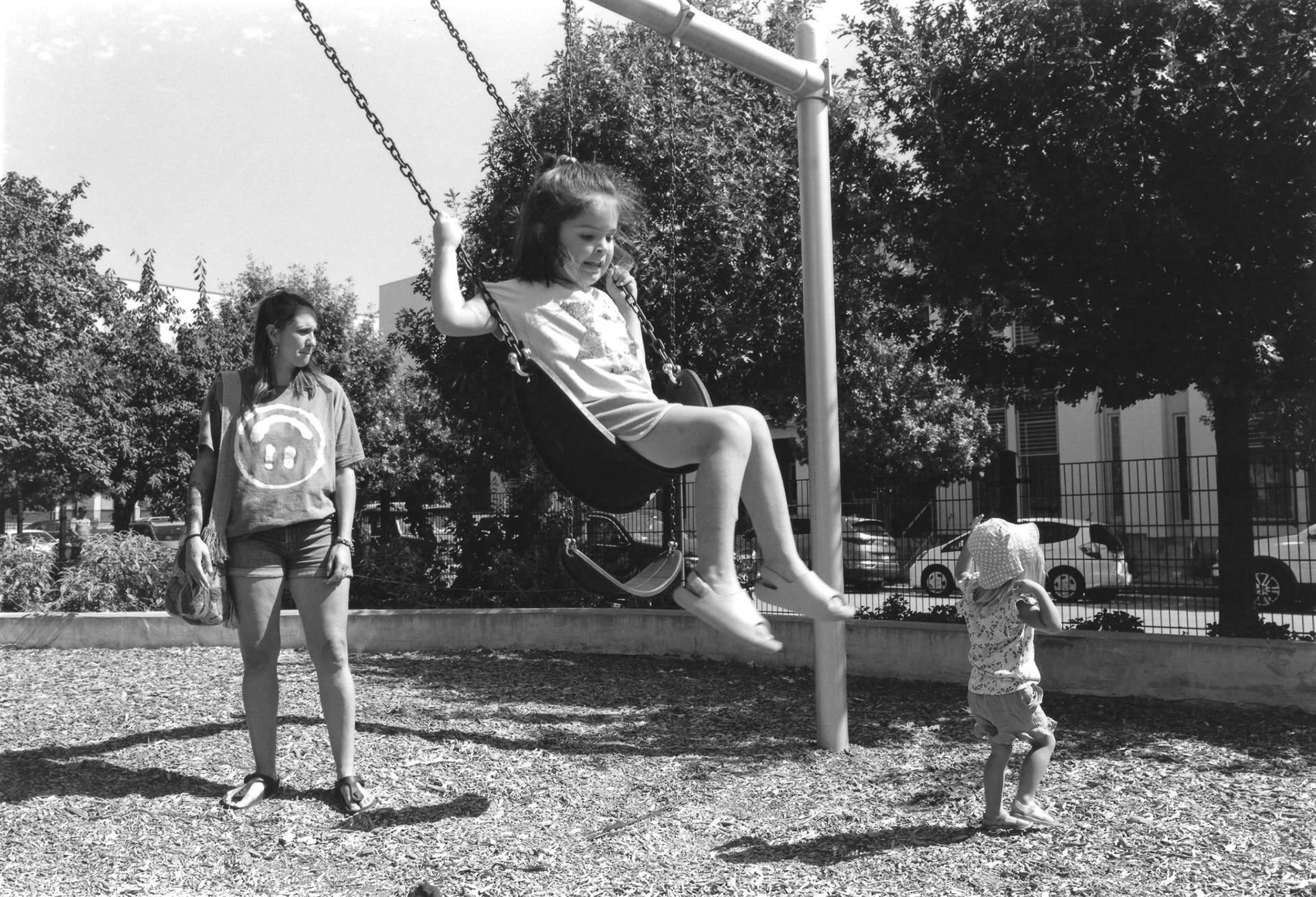 Having Fun?, 2023. 6x9 B&W.
