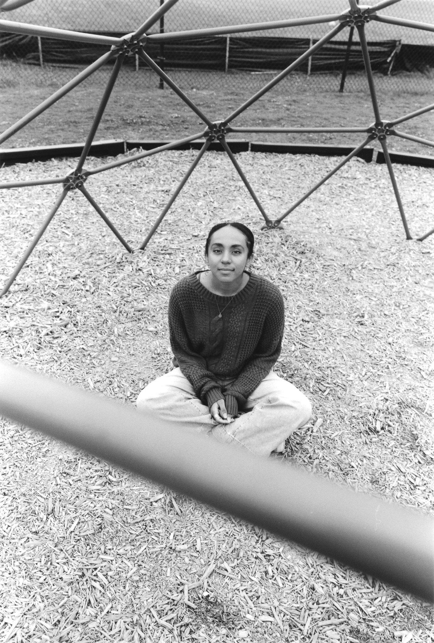 Maya, 2023. 6x9 B&W.