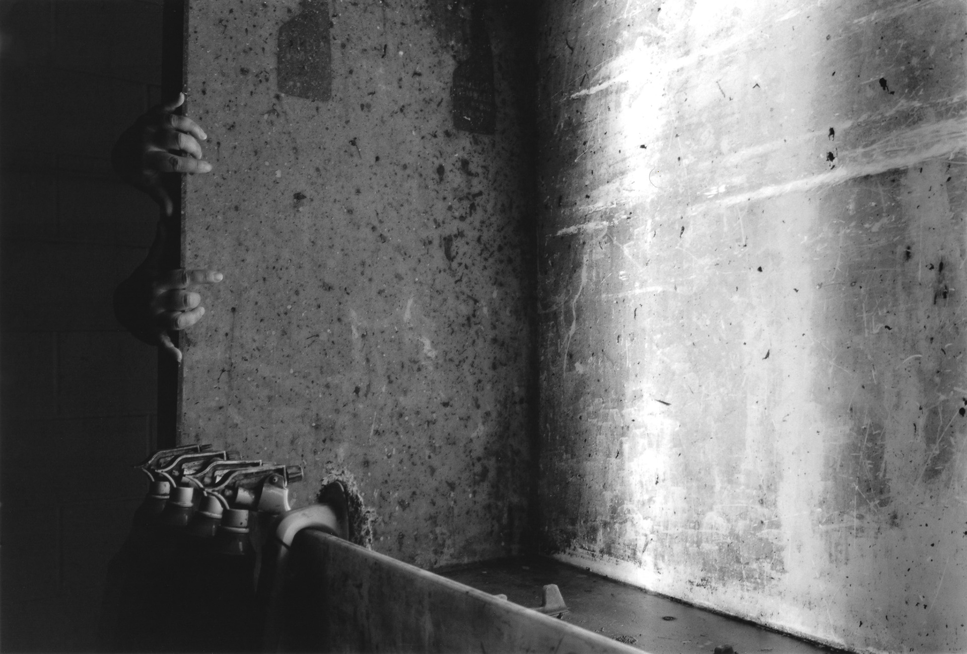 Creep, 2023. 6x9 B&W.