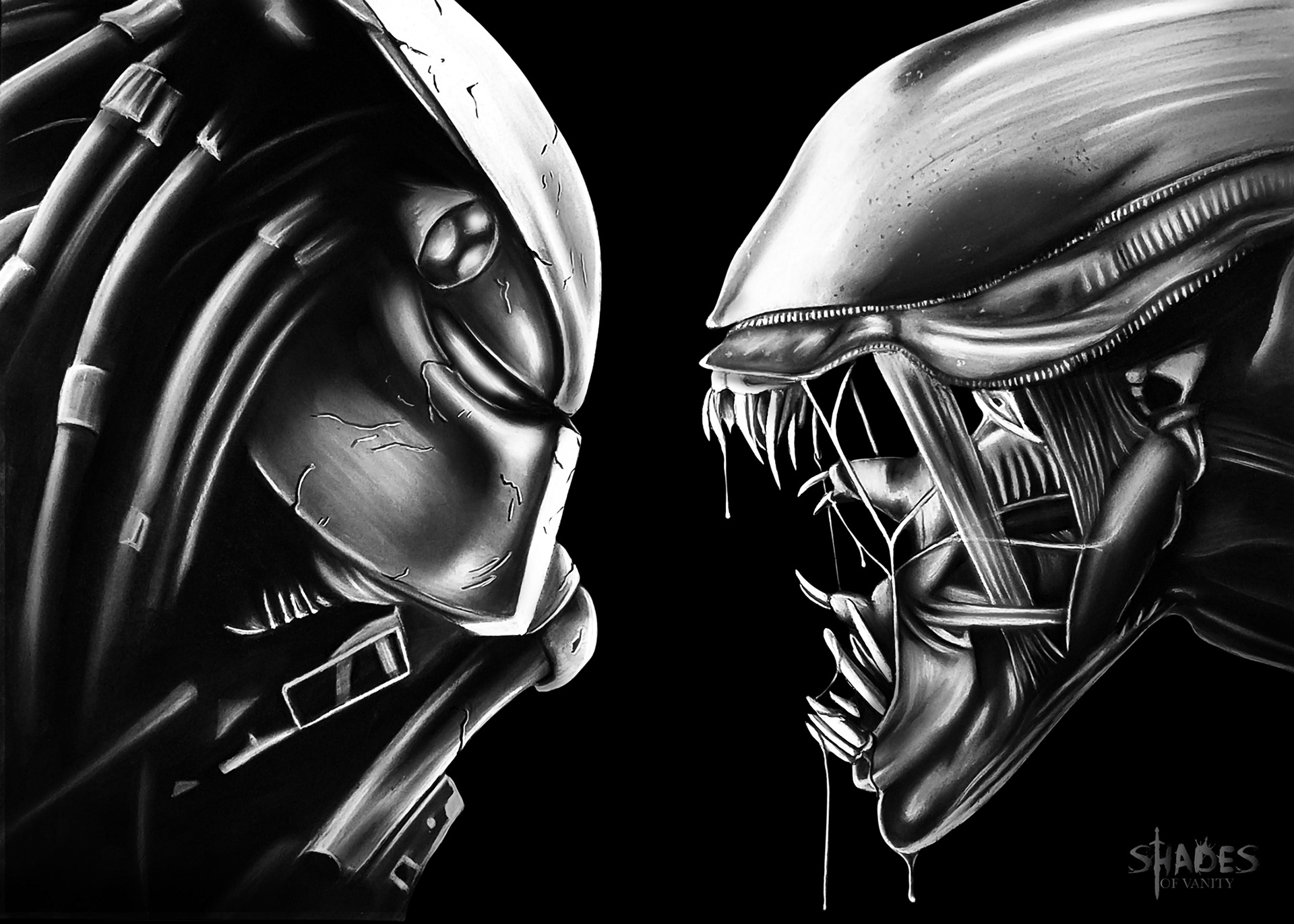 Alien vs Predator (Commission)