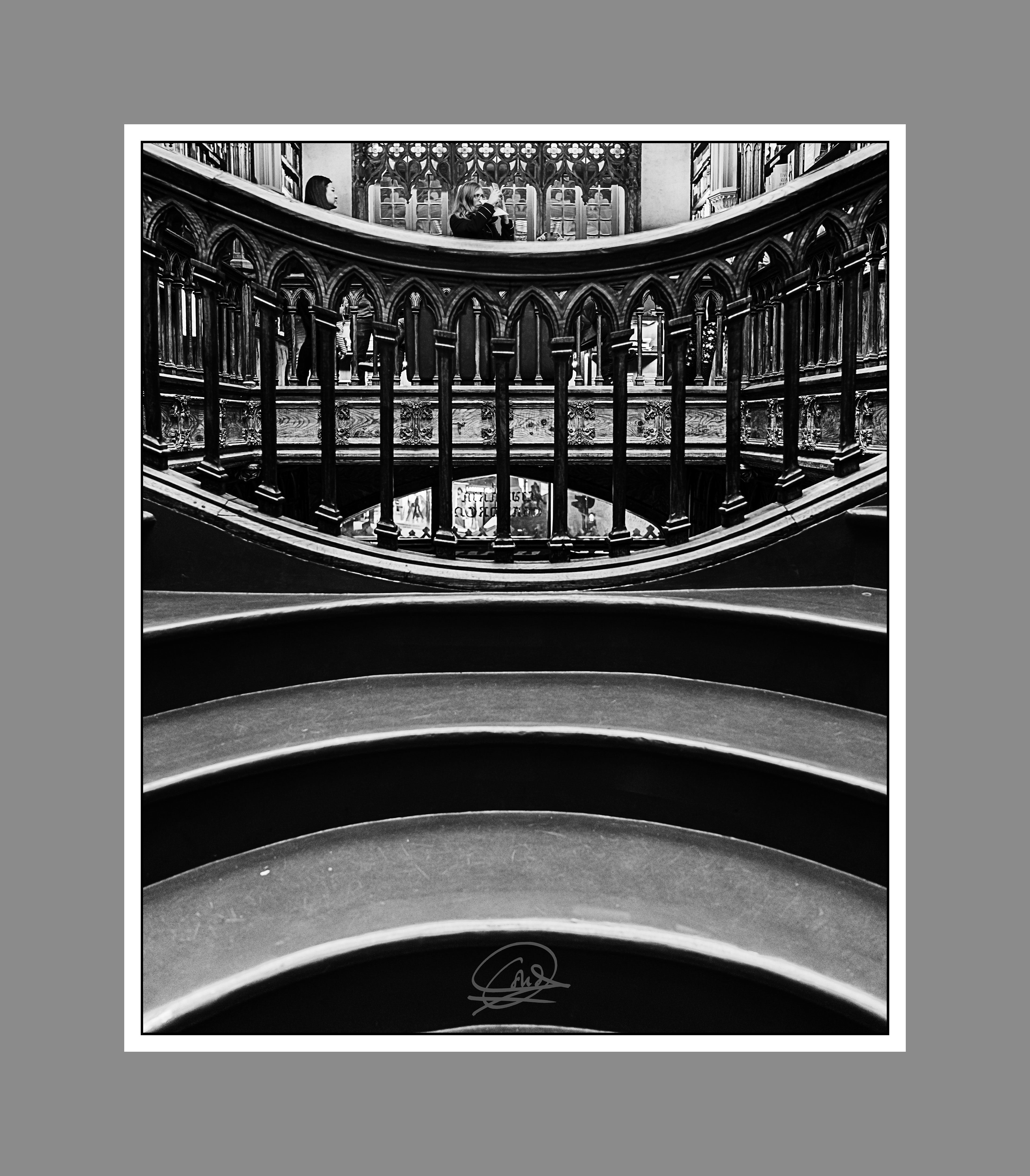 Libreria Lello byn-2