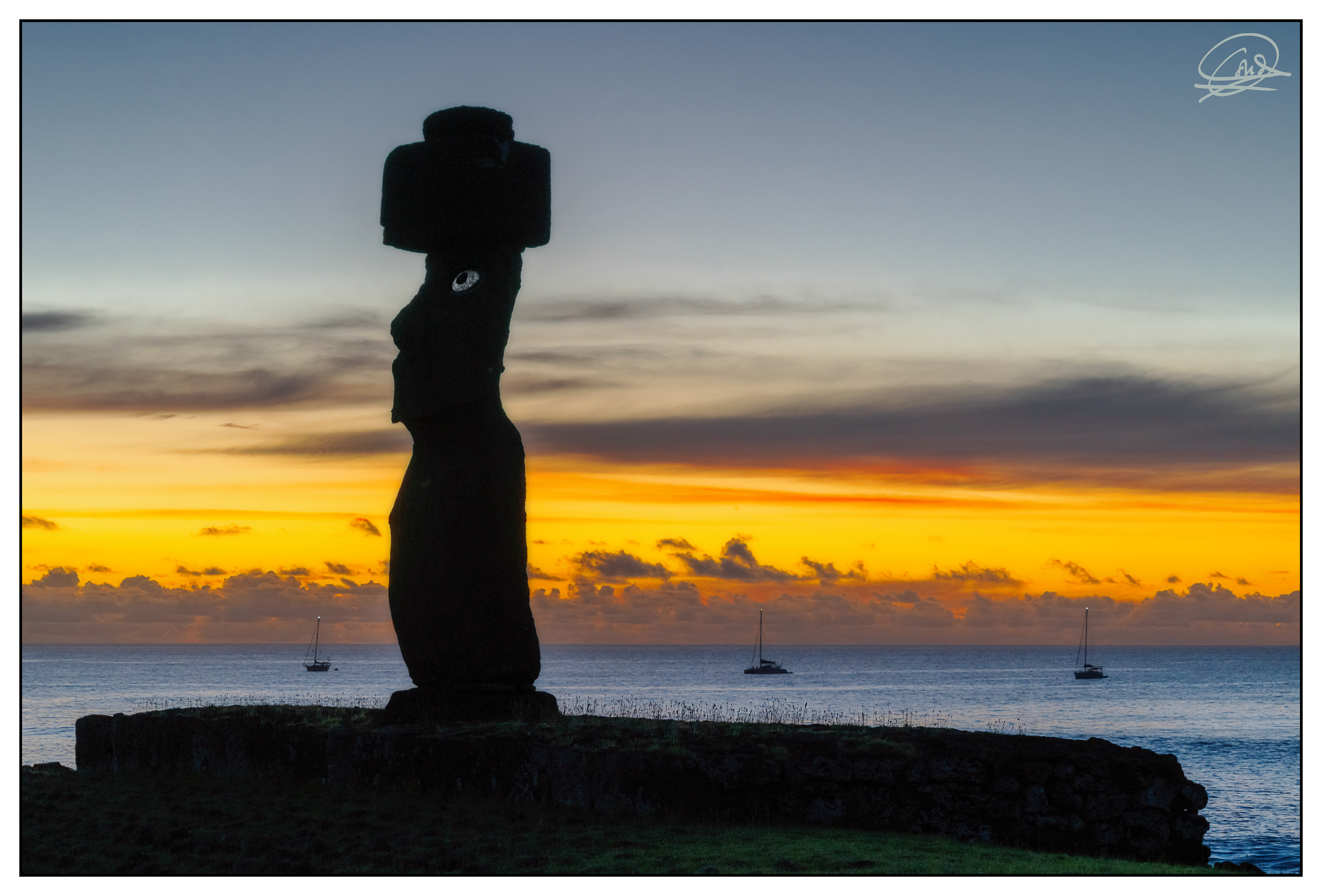 Rapa Nui-6 Puesta de sol