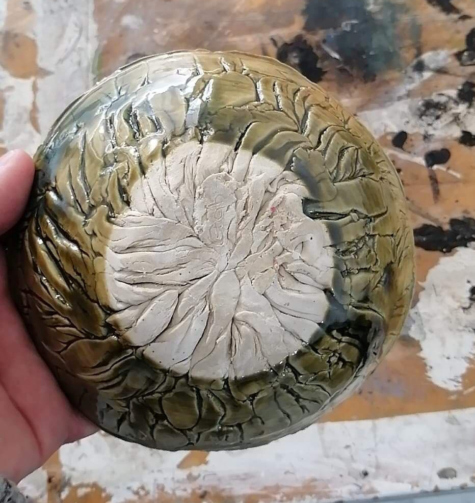 Petal Bowl Glazed