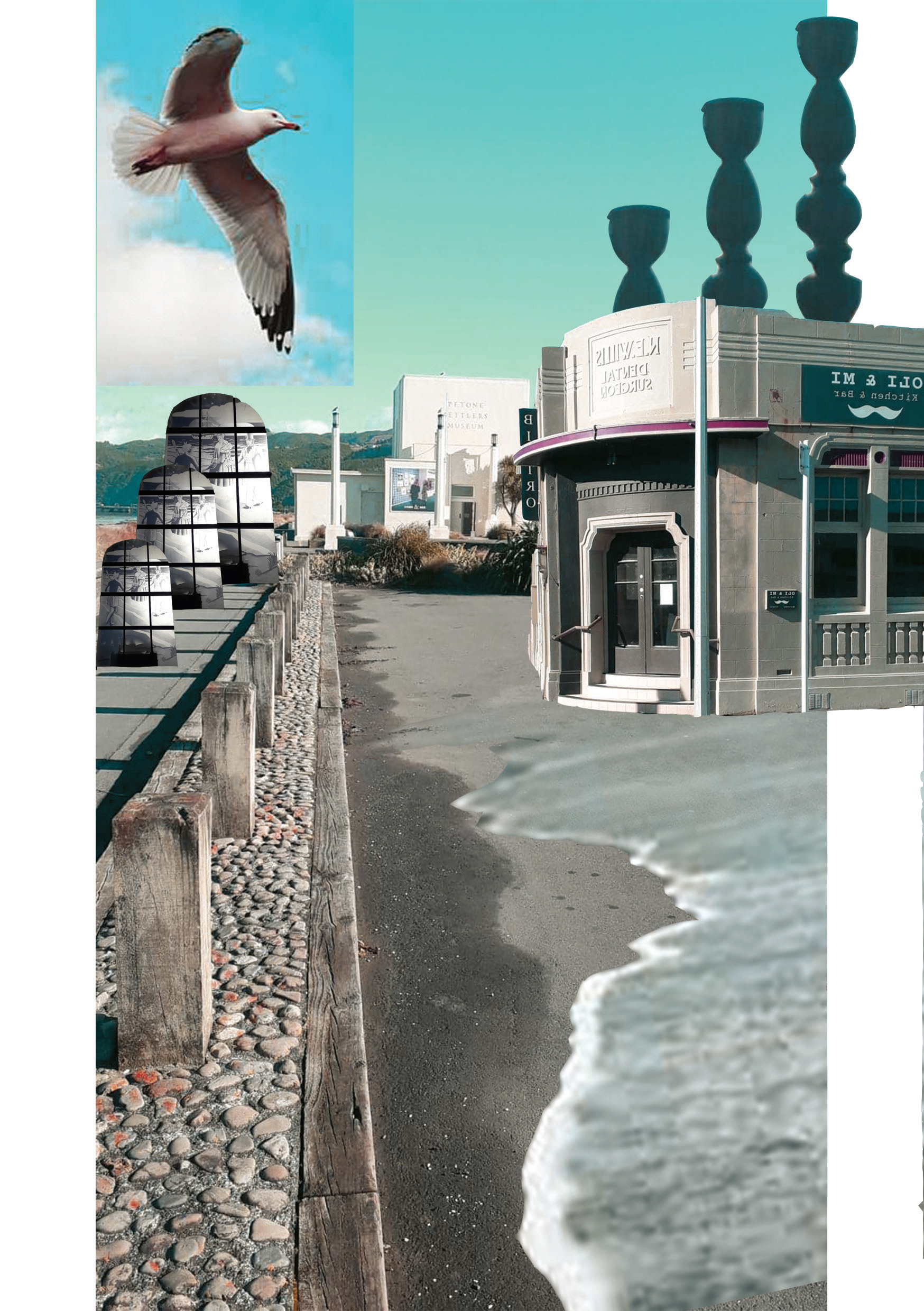 Teal Gulls