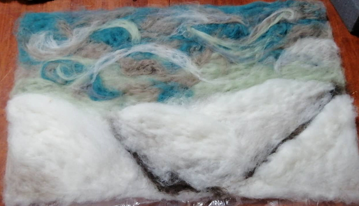 Felt Practice Piece