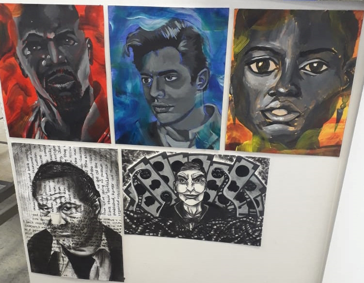 Coming together of my art board