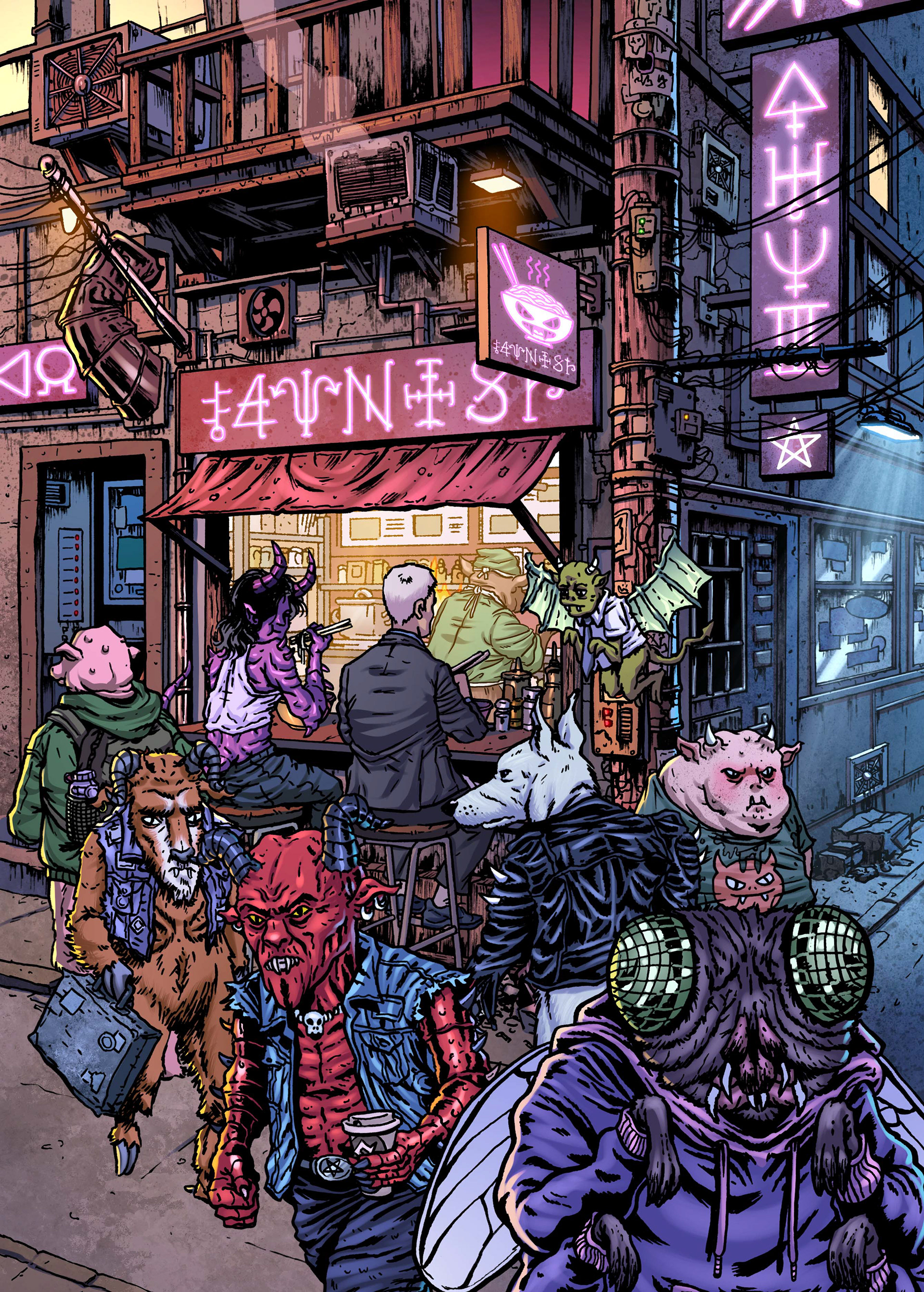 Angel Eyes #9 (Colours by Steve Canon, March 2023)