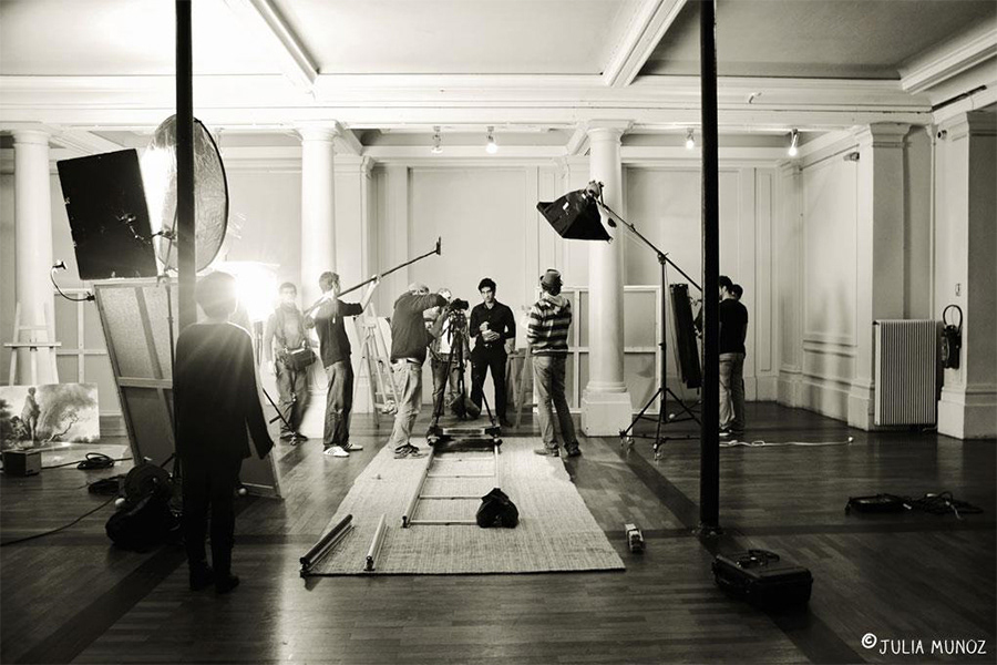 Photo de tournage du court-métrage Le choix - © Alexandre BERGER, Réalisateur Freelance | PARIS