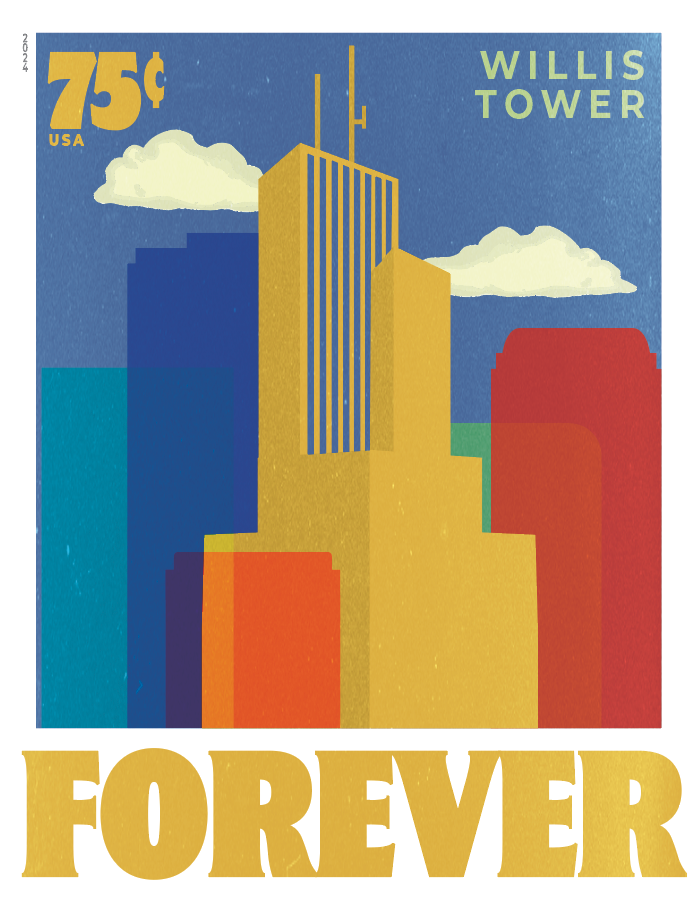 Willis Tower Stamp