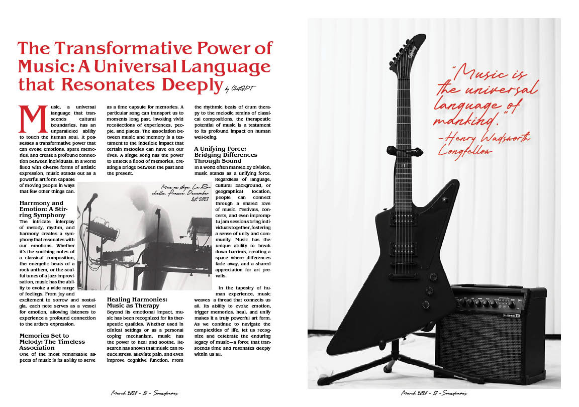 Magazine Editorial Spread