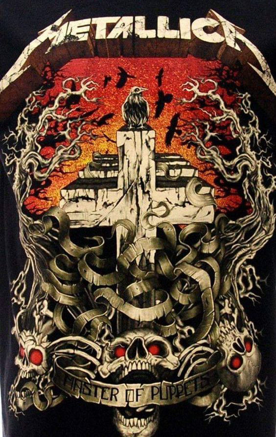 Cover art Metallica - Master of Puppets
