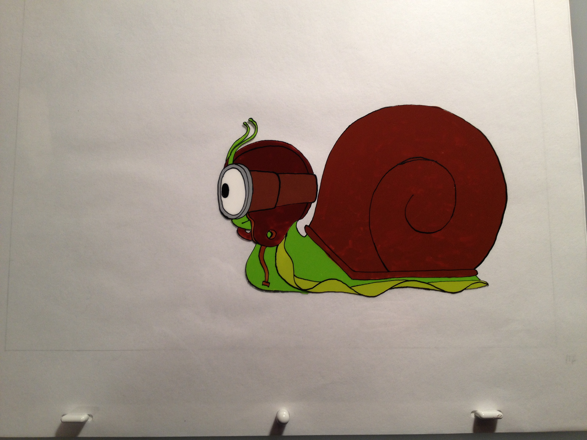 "Curly" Cel Ink & Paint Test