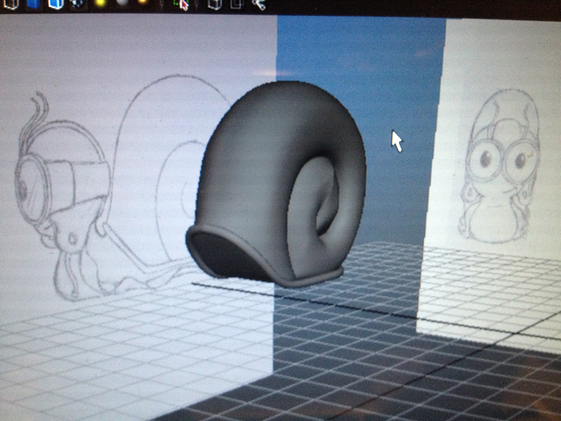 Shell Model, Maya, 2013