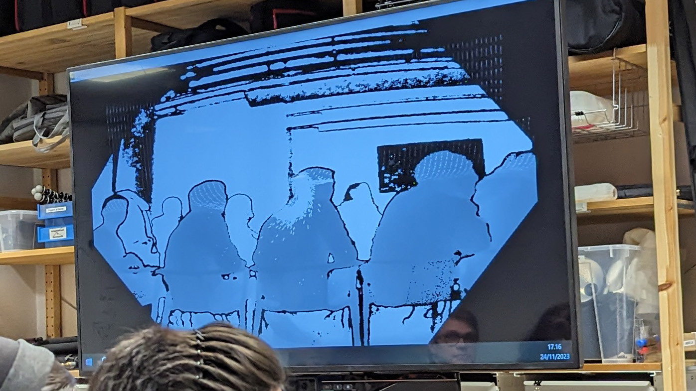 Depth mapping with a LIDAR
