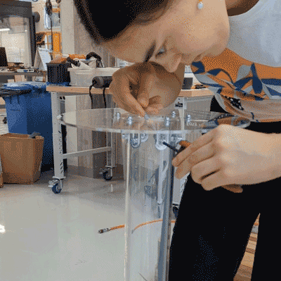 Switching to an acrylic platform and tube