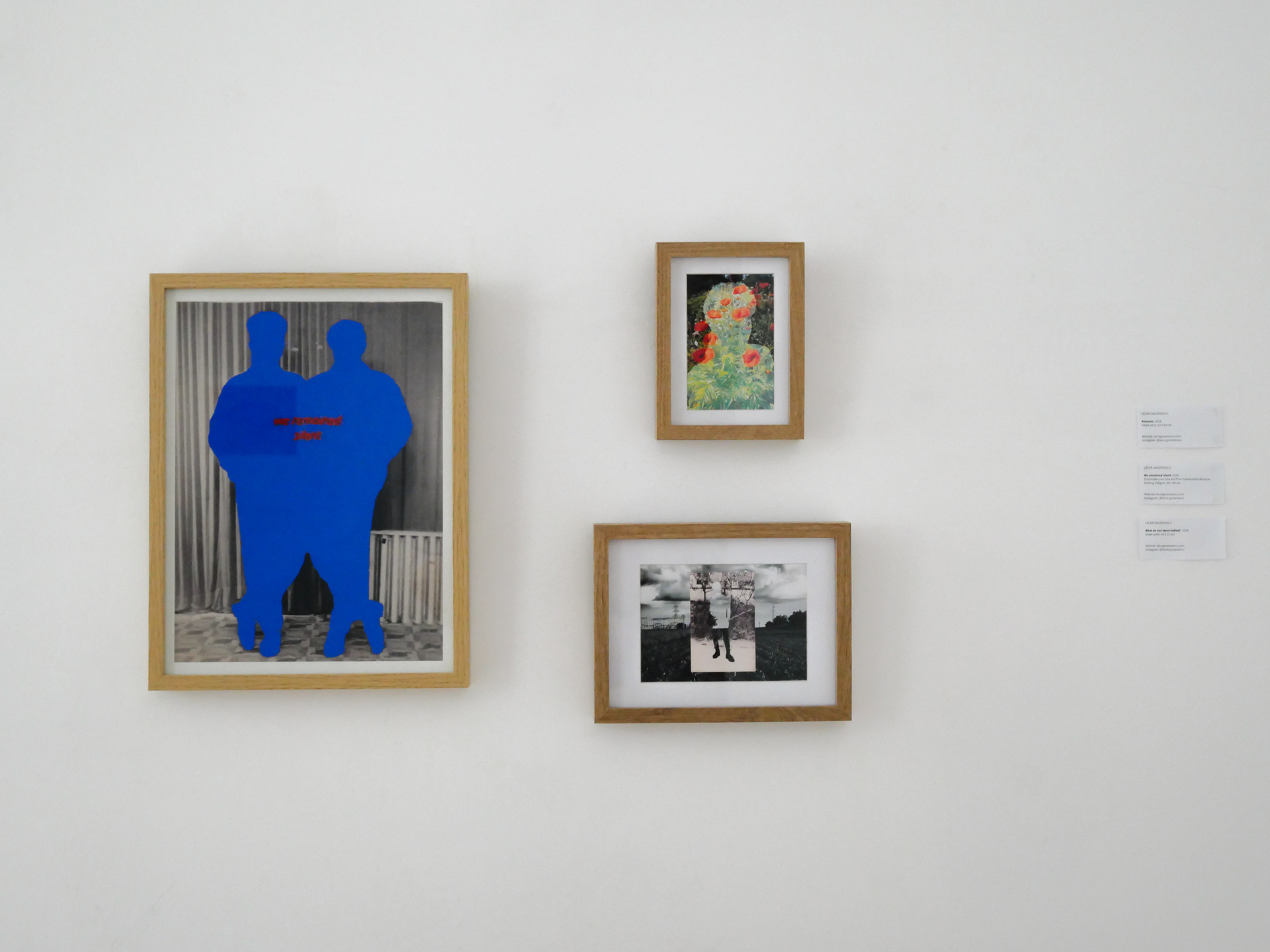 Exhibition view, Anca Poterasu Gallery, Bucharest, 2024 Photo: Lacra Grozavescu