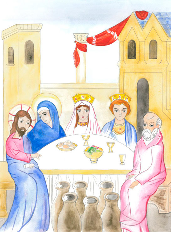 Wedding feast at Cana