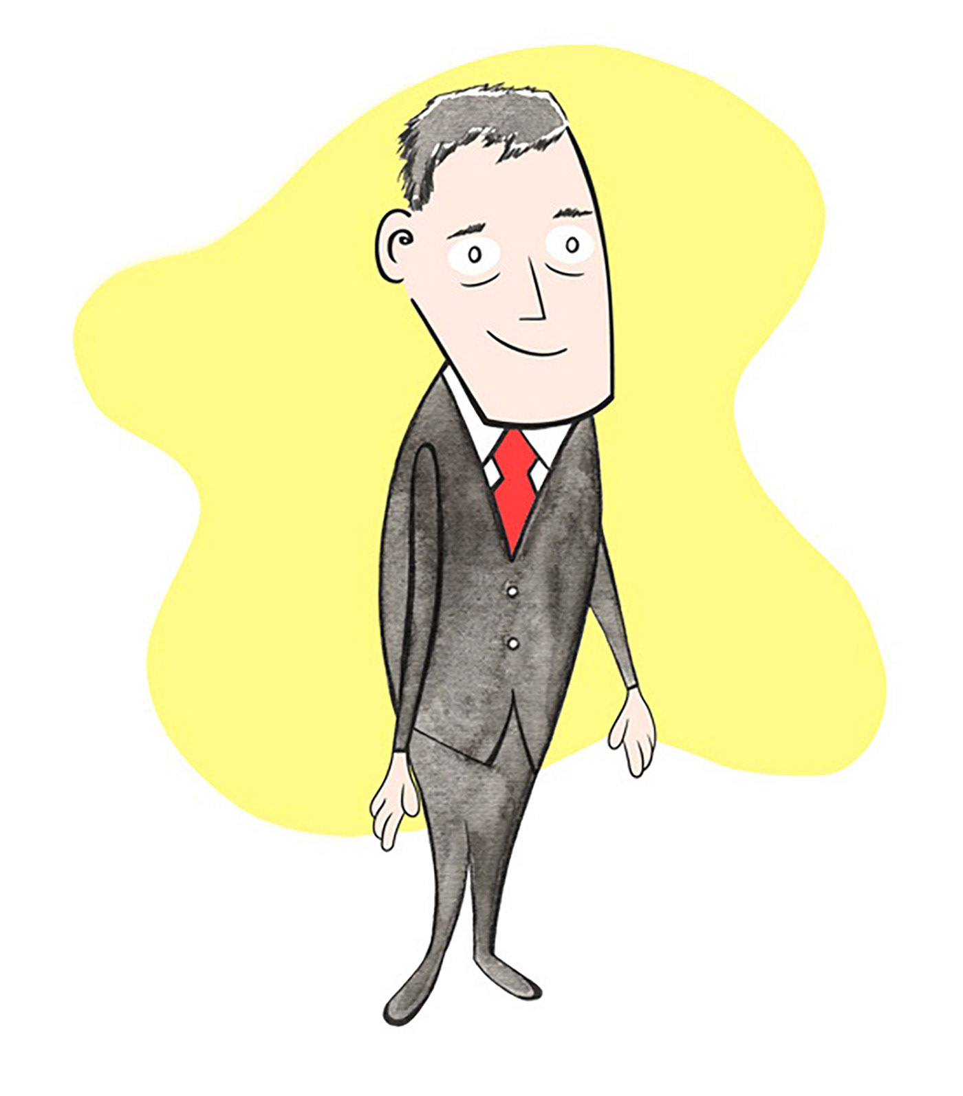 Mid-century businessman