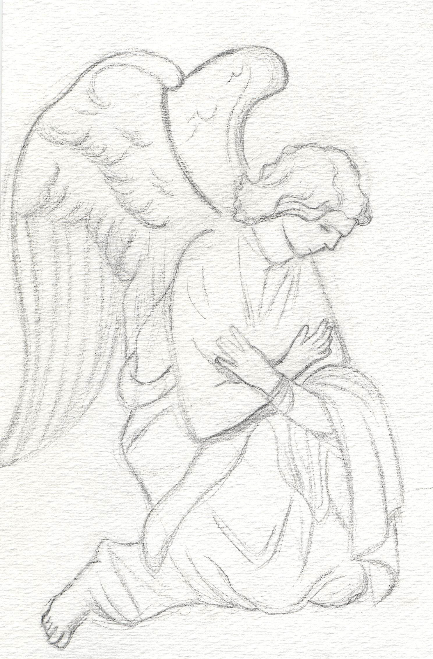 Angel sketch