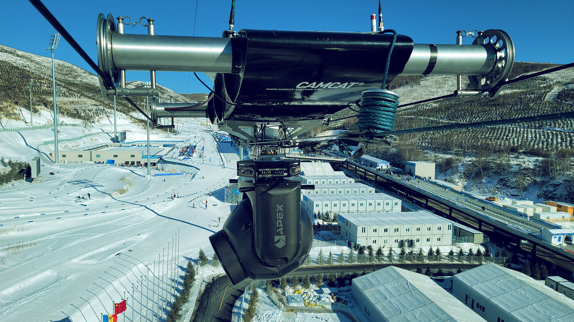The AX18 stabilized camera gimbal in Bejing