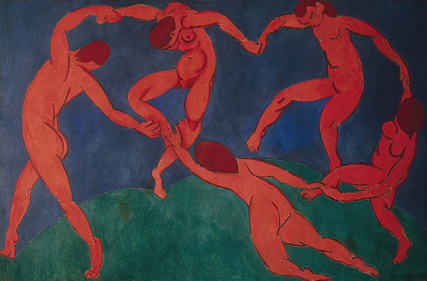 Dance, 1910, by Henri Matisse