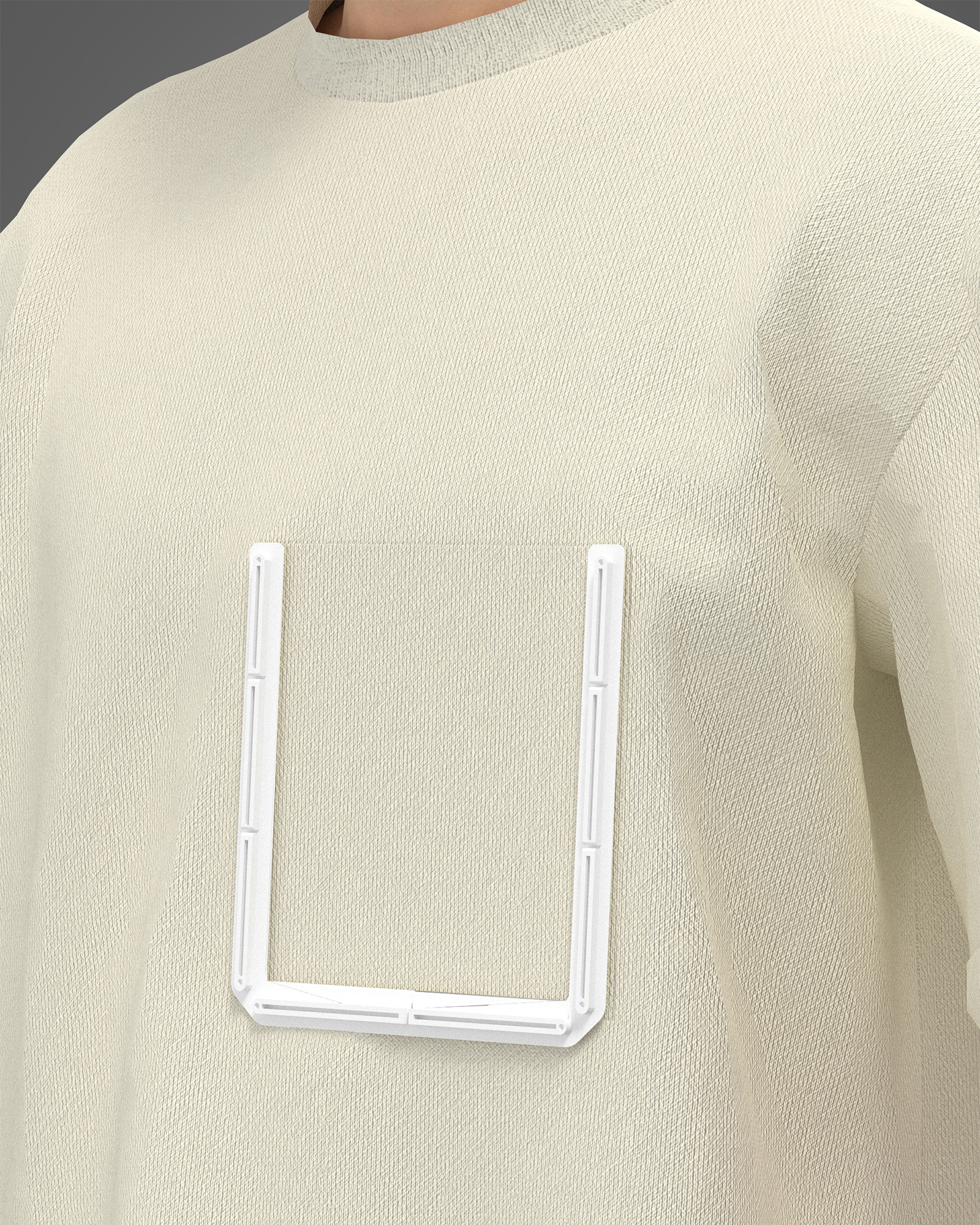 Attachment system of the pocket and the garment