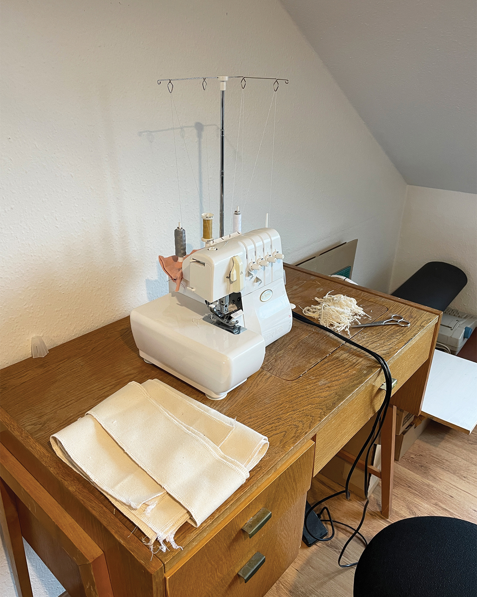 Over-locker sewing machine
