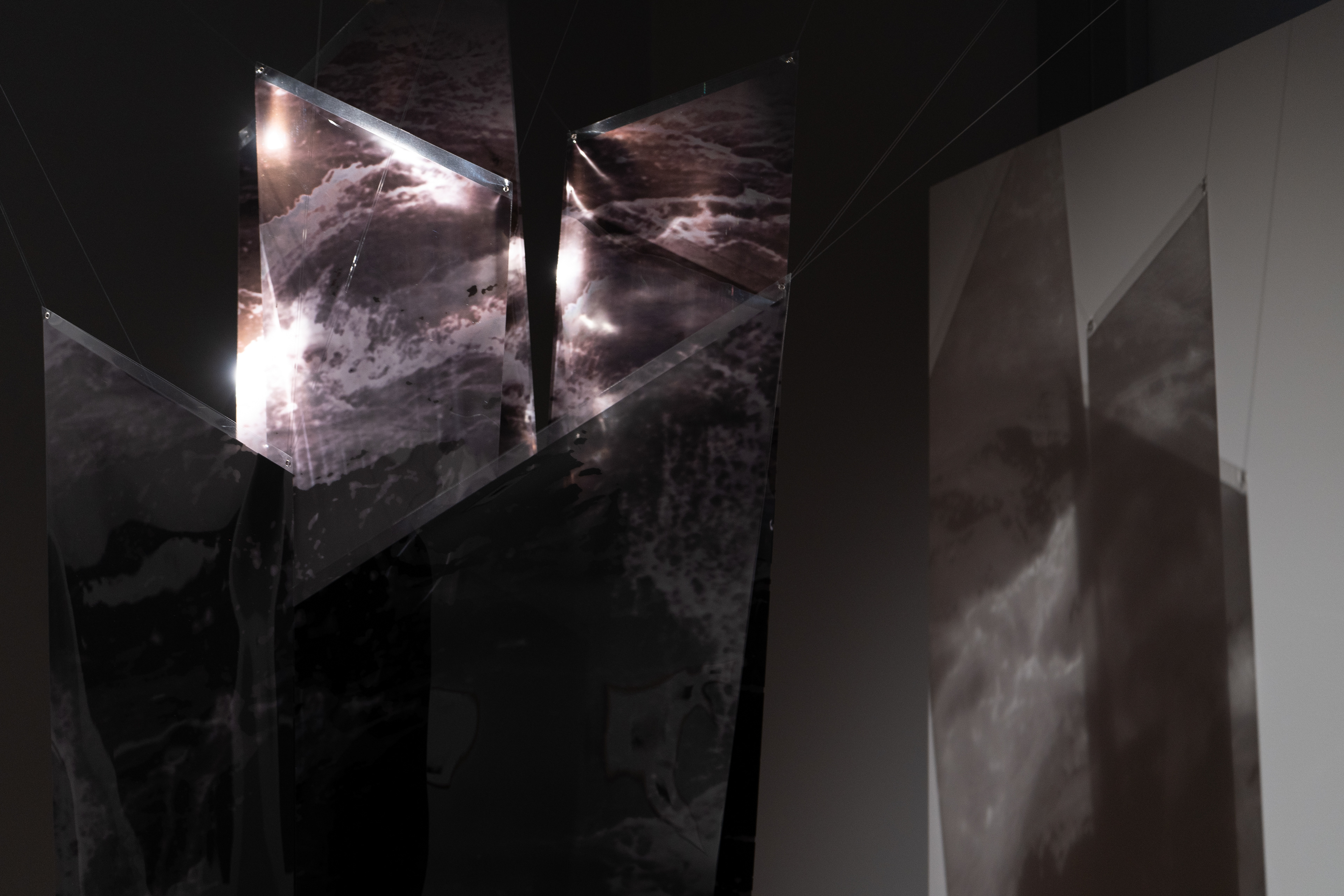 Fragmentoitunut / Fragmented, Inkjet print on film, 2025
