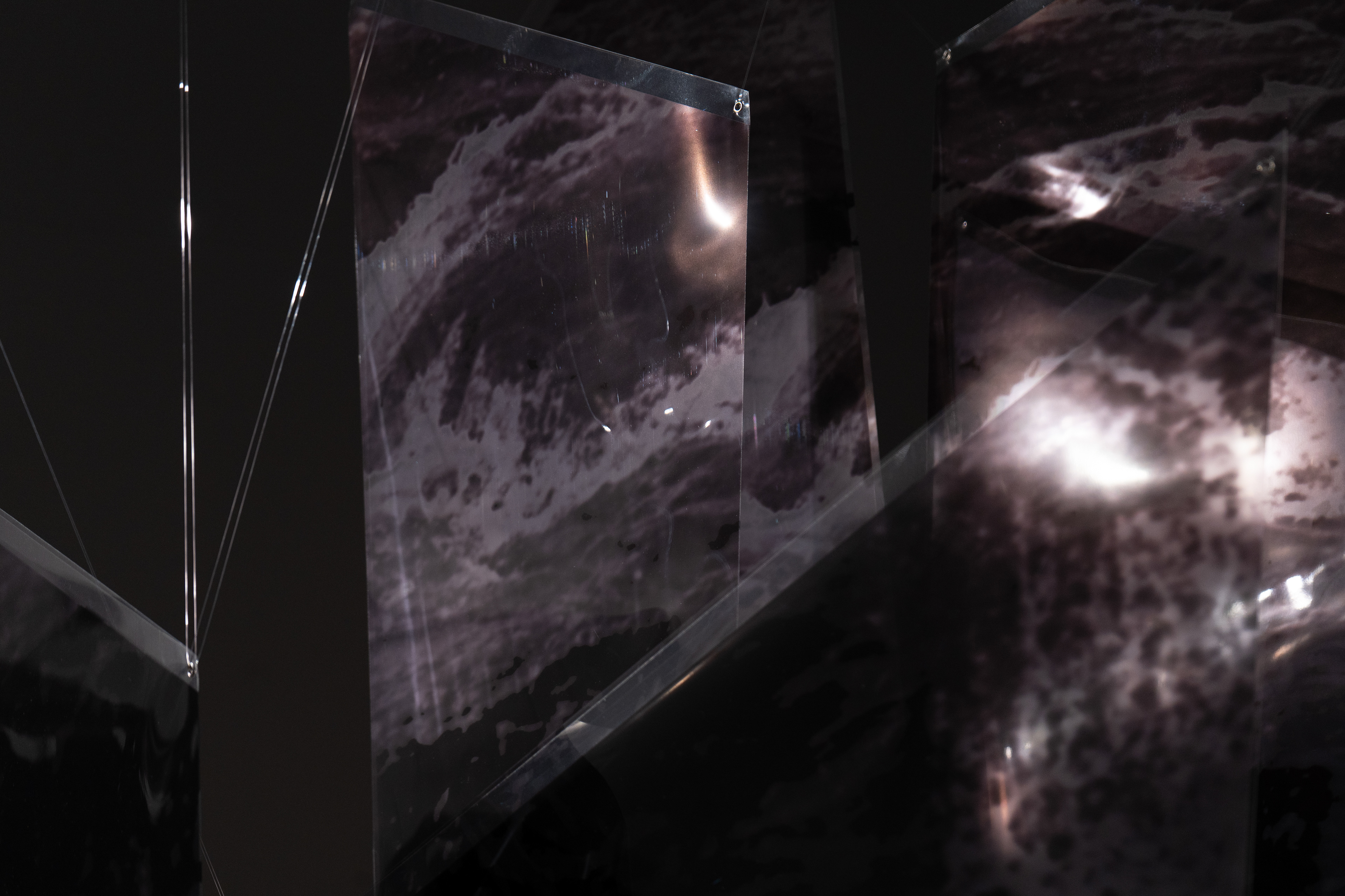 Fragmentoitunut / Fragmented, Inkjet print on film, 2025