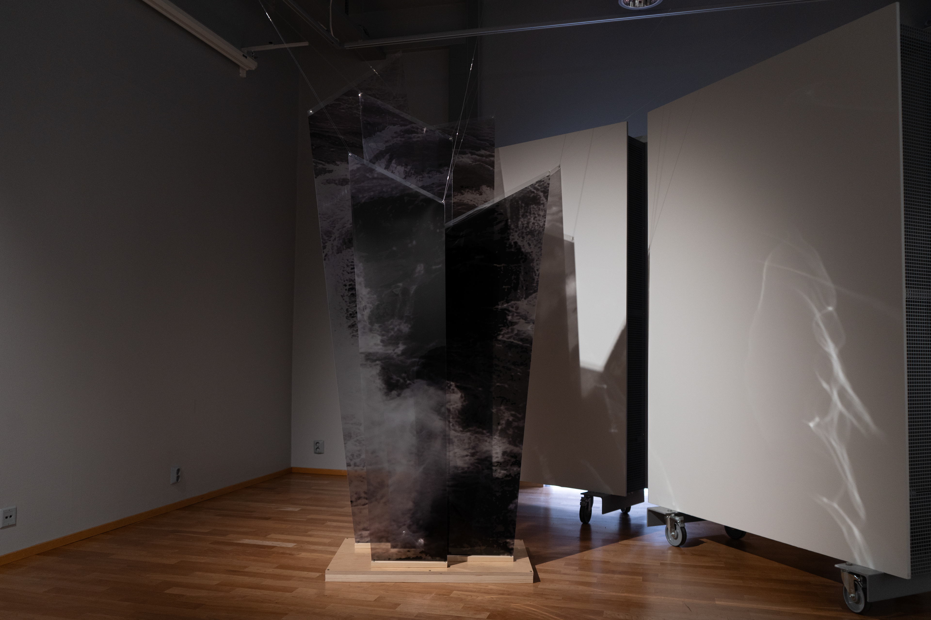 Fragmentoitunut / Fragmented, Inkjet print on film, 2025