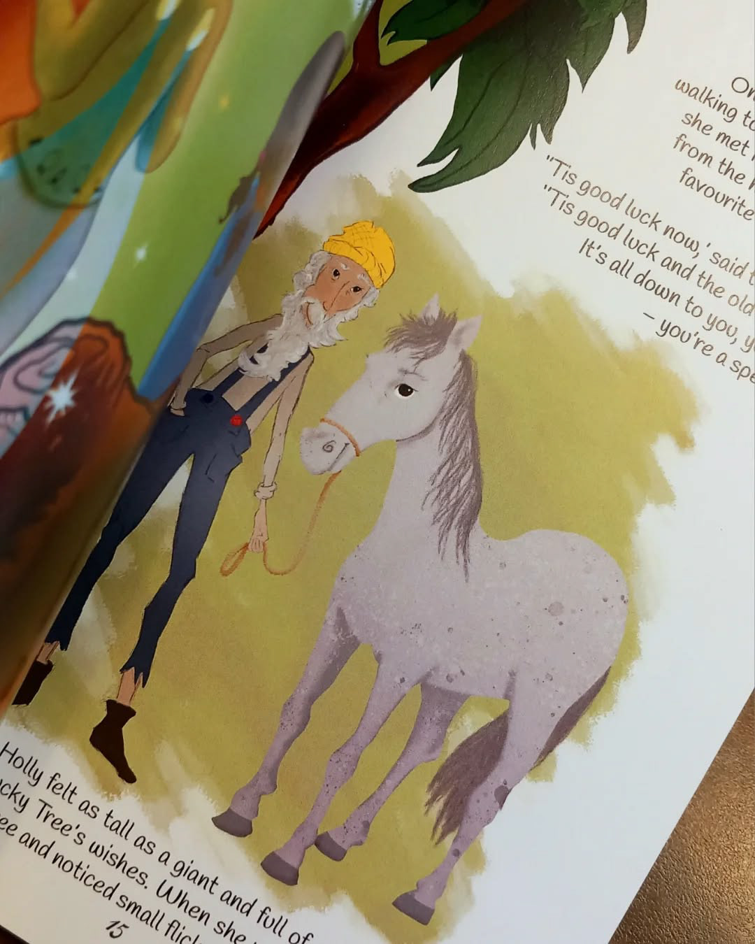 Hairy Lemon and his horse