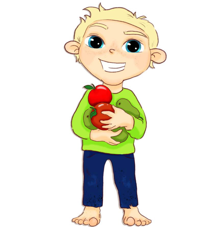 Tomás - design made for character written by Fintan MacCaserlaigh 
